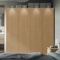 Dulap Ikea Pax/Storklinta 200 x 66 x 201.2 / DSP / Alb photo 2