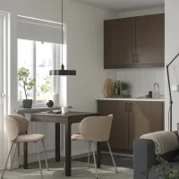 Set masă și scaune Ikea Ekedalen/Krylbo/Tonerud Dreptunghiulară / PAL / Dark Brown photo 6