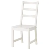 Set masă și scaune Ikea Nordviken Dreptunghiulară / PAL / White photo 3