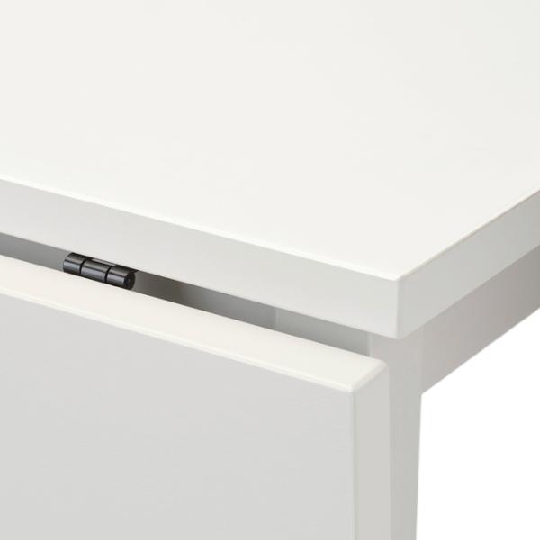Обеденные стол со стульями Ikea Nordviken Прямоугольная / ДСП / Белый photo 5