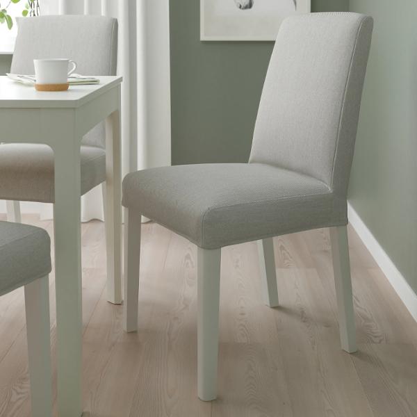 Set masă și scaune Ikea Ekedalen/Bergmund/Orrsta Dreptunghiulară / PAL / White photo 5