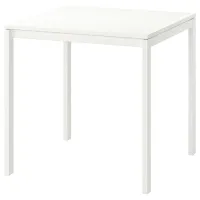 Set masă și scaune Ikea Melltorp/Kattil/Knisa Pătrată / PAL / White photo 2