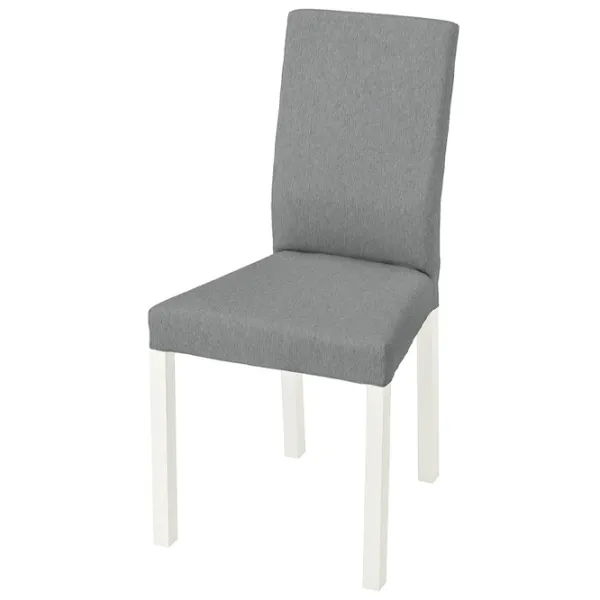 Обеденные стол со стульями Ikea Melltorp/Kattil/Knisa Квадратная / ДСП / Белый photo 3