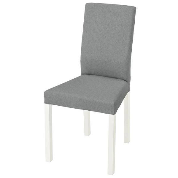 Обеденные стол со стульями Ikea Melltorp/Kattil/Knisa Квадратная / ДСП / Белый photo 3