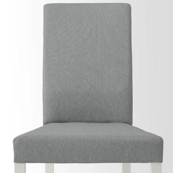 Обеденные стол со стульями Ikea Melltorp/Kattil/Knisa Квадратная / ДСП / Белый photo 4