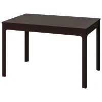 Set masă și scaune Ikea Ekedalen/Lidas Dreptunghiulară / PAL / Dark Brown photo 2