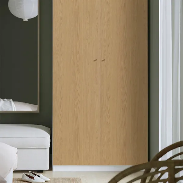 Шкаф Ikea Pax/Storklinta 100 x 60см x 236.4 / ДСП / Белый photo 3