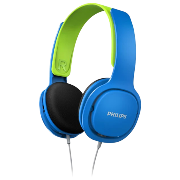 Наушники Philips SHK2000 Зелёный Синий Проводная/ Детские photo 1
