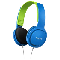 Наушники Philips SHK2000 Зелёный Синий Проводная/ Детские