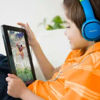 Căști Philips SHK2000 Green Blue Cu fir/ Pentru copii photo 3