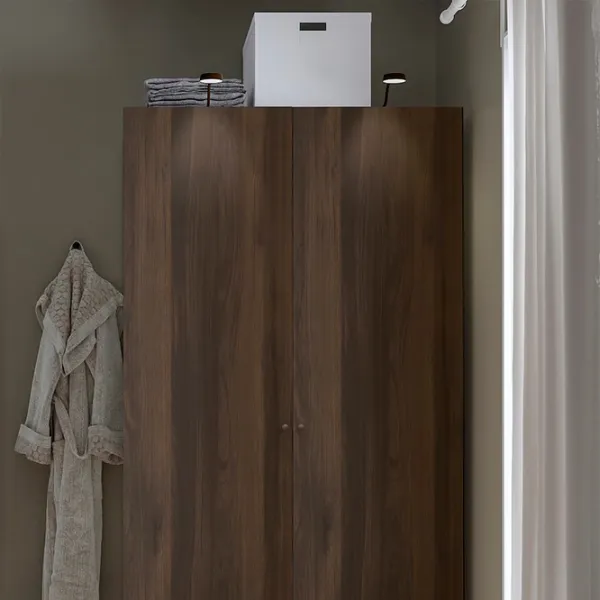 Шкаф Ikea Pax/Storklinta 100 x 60см x 201.2 / ДСП / Темно серый photo 3