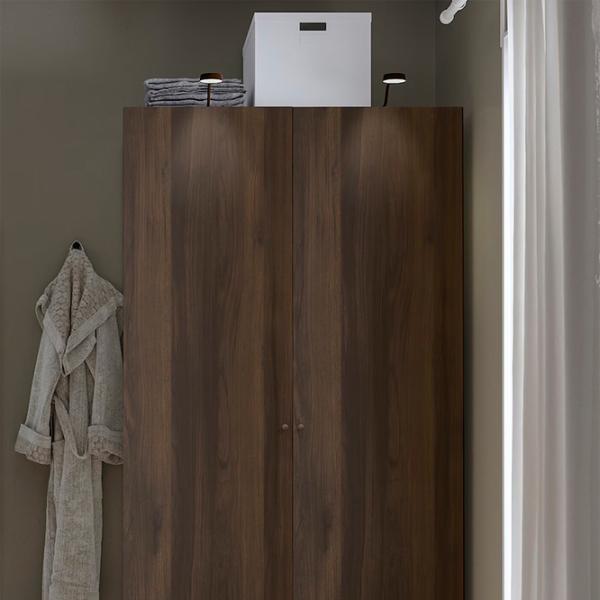 Шкаф Ikea Pax/Storklinta 100 x 60см x 201.2 / ДСП / Темно серый photo 3