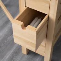 Обеденные стол со стульями Ikea Norden/Teodores Прямоугольная / МДФ / Березовый шпон photo 8