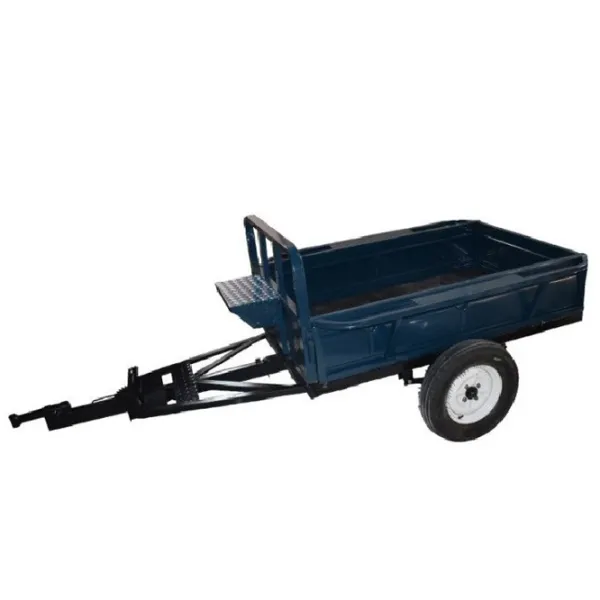 Remorcă pentru motocultor DKD 700 Cauciuc / Blue photo 1