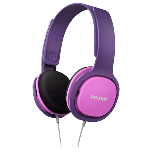 Наушники Philips SHK2000 Purple Розовый Проводная/ Детские photo 1