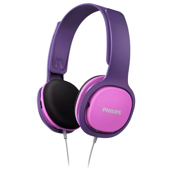 Наушники Philips SHK2000 Purple Розовый Проводная/ Детские photo 1