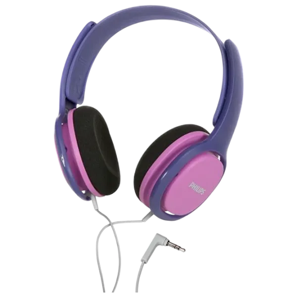 Наушники Philips SHK2000 Purple Розовый Проводная/ Детские photo 2