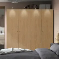 Dulap Ikea Pax/Storklinta 200 x 60 x 201.2 / DSP / Alb photo 2