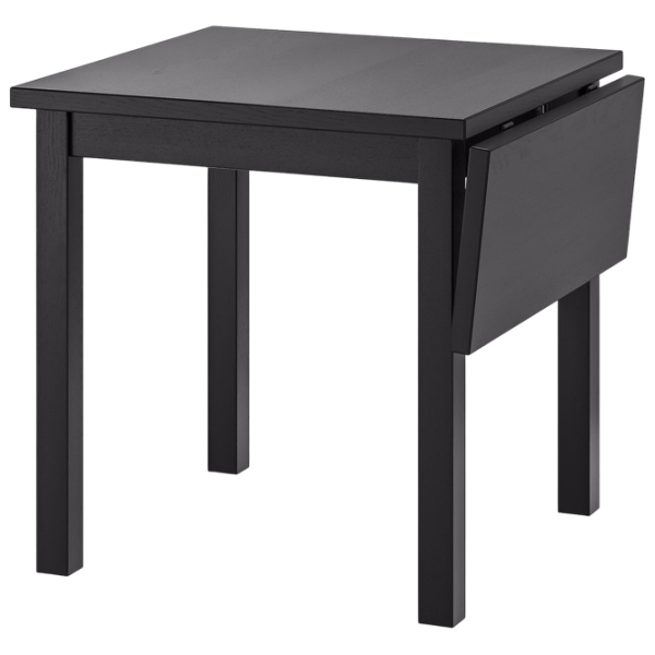 Обеденные стол со стульями Ikea Nordviken Квадратная / ДСП / Черный photo 2 Обеденные стол со стульями Ikea Nordviken Квадратная / ДСП / Черный photo 2