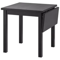 Set masă și scaune Ikea Nordviken Pătrată / PAL / Black photo 2