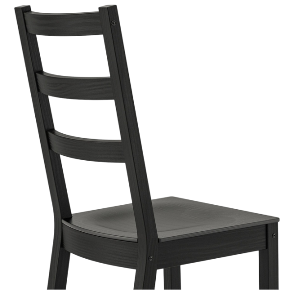 Обеденные стол со стульями Ikea Nordviken Квадратная / ДСП / Черный photo 3 Обеденные стол со стульями Ikea Nordviken Квадратная / ДСП / Черный photo 3