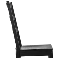 Set masă și scaune Ikea Nordviken Pătrată / PAL / Black photo 7