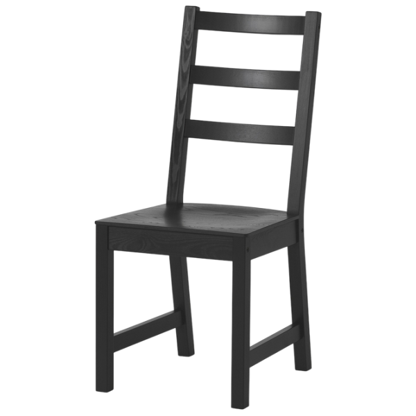 Обеденные стол со стульями Ikea Nordviken Квадратная / ДСП / Черный photo 9 Обеденные стол со стульями Ikea Nordviken Квадратная / ДСП / Черный photo 9