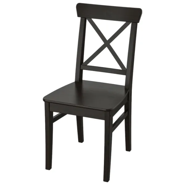 Обеденные стол со стульями Ikea Ingatorp/Ingolf Прямоугольная / ДСП / Черный photo 3 Обеденные стол со стульями Ikea Ingatorp/Ingolf Прямоугольная / ДСП / Черный photo 3