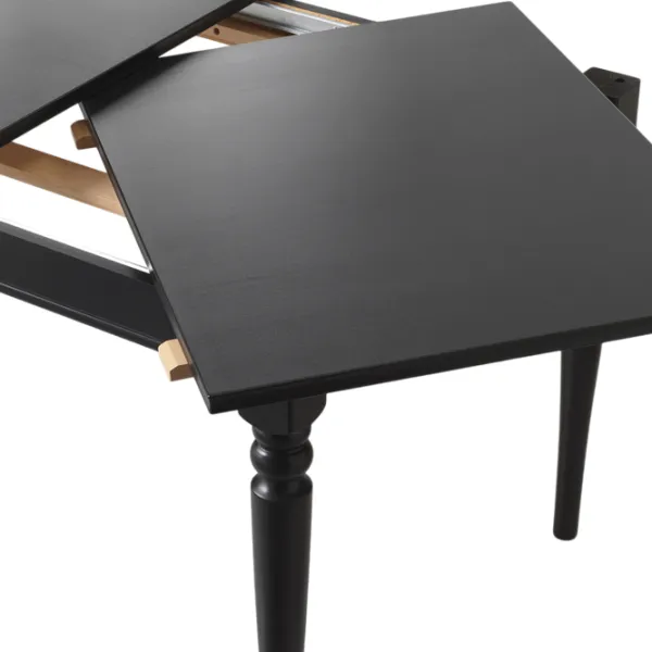 Обеденные стол со стульями Ikea Ingatorp/Ingolf Прямоугольная / ДСП / Черный photo 5 Обеденные стол со стульями Ikea Ingatorp/Ingolf Прямоугольная / ДСП / Черный photo 5