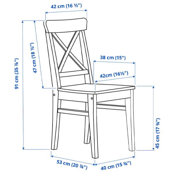 Обеденные стол со стульями Ikea Ingatorp/Ingolf Прямоугольная / ДСП / Черный photo 10 Обеденные стол со стульями Ikea Ingatorp/Ingolf Прямоугольная / ДСП / Черный photo 10
