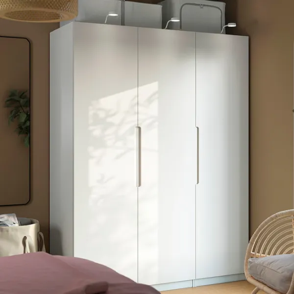 Dulap Ikea Pax/Tonstad 150 x 60 x 201.2 / DSP / Alb photo 2