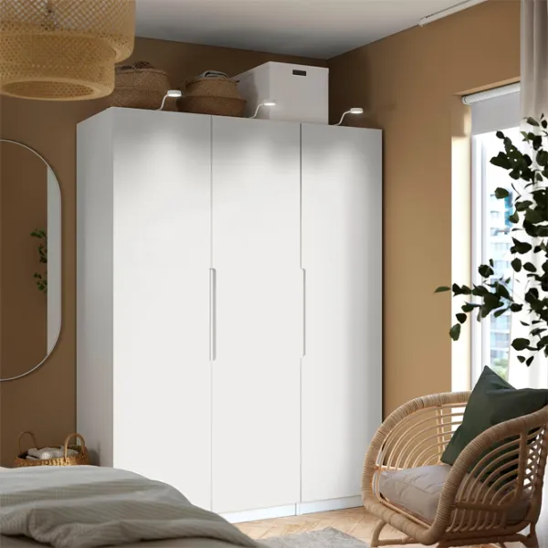 Dulap Ikea Pax/Tonstad 150 x 60 x 201.2 / DSP / Alb photo 4