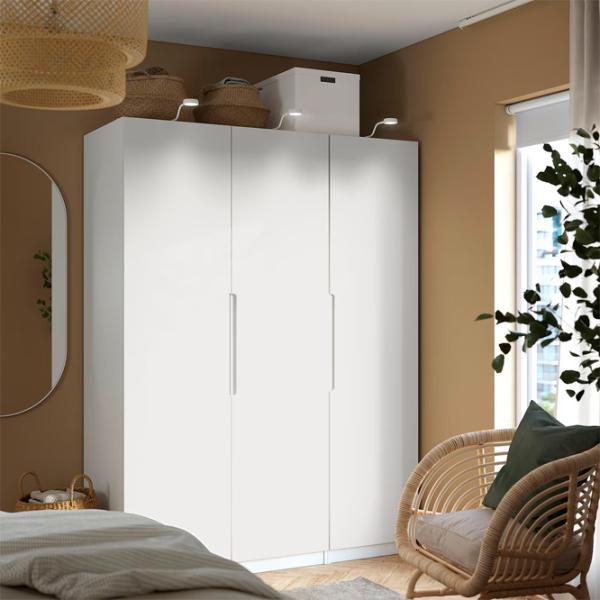 Dulap Ikea Pax/Tonstad 150 x 60 x 201.2 / DSP / Alb photo 4