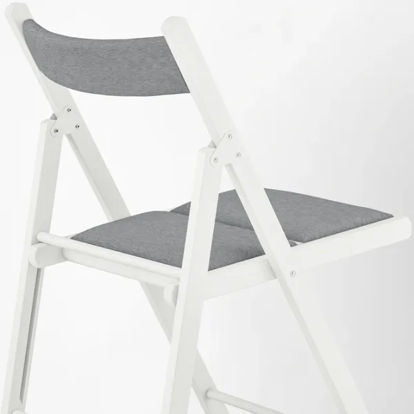 Set masă și scaune Ikea Norden/Frosvi/Knisa Dreptunghiulară / PAL / White photo 3