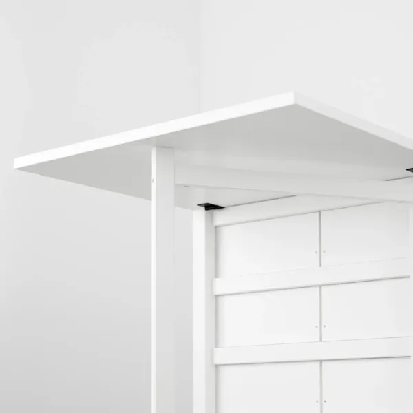 Set masă și scaune Ikea Norden/Frosvi/Knisa Dreptunghiulară / PAL / White photo 4