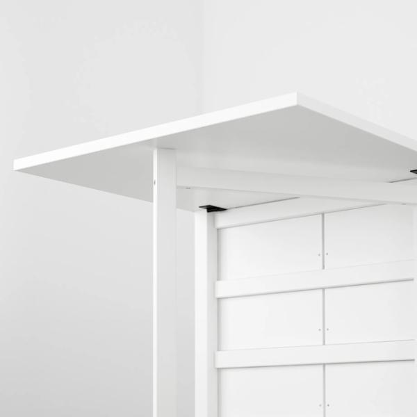 Set masă și scaune Ikea Norden/Frosvi/Knisa Dreptunghiulară / PAL / White photo 4