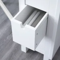 Set masă și scaune Ikea Norden/Frosvi/Knisa Dreptunghiulară / PAL / White photo 5