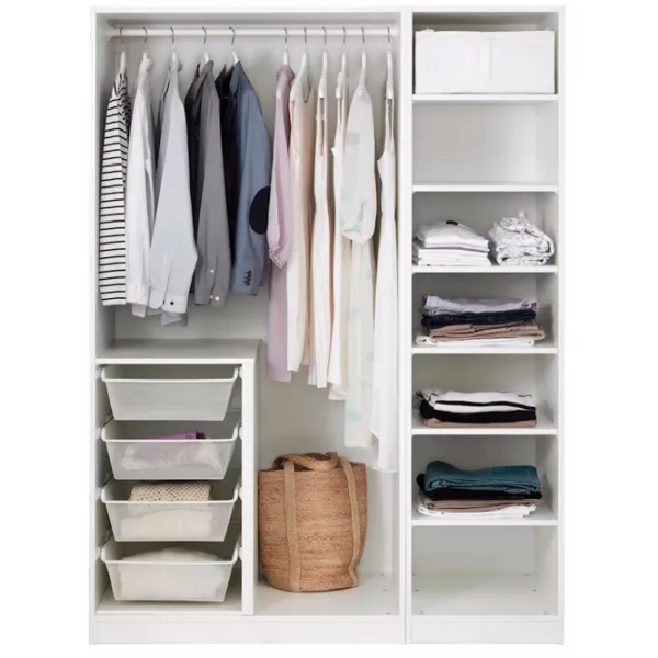 Dulap Ikea Pax/Bergsbo 150 x 60 x 201.2 / DSP / Alb photo 4