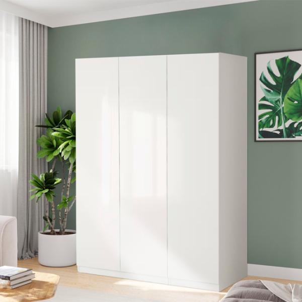 Шкаф Ikea Pax/Fardal 150 x 60см x 201.2 / ДСП / Белый photo 4
