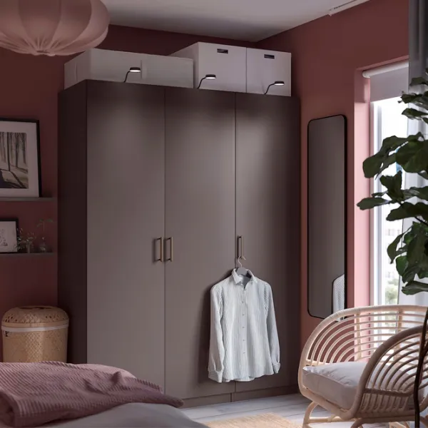 Dulap Ikea Pax/Forsand 150 x 60 x 201.2 / DSP / Gri închis photo 2