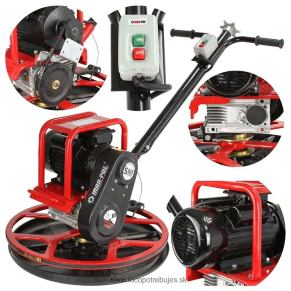 Elicopter finisare beton MAR-POL M79506 Red / 2200 W photo 5