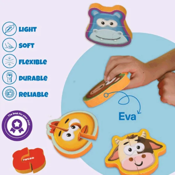 Puzzle Puedo Baby Puzzle 3+/ Numărul de piese: 21 photo 8