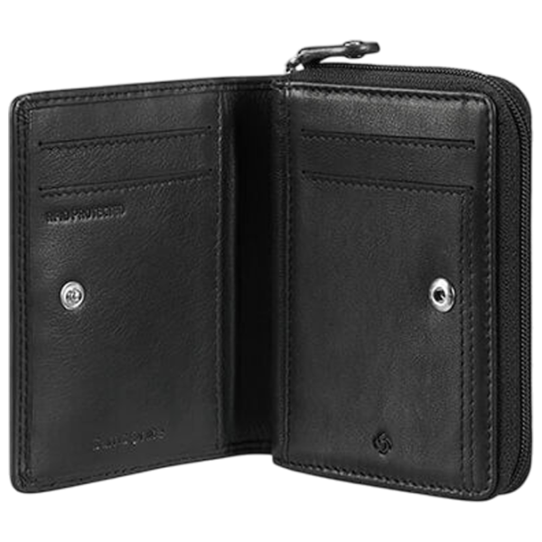 Portmoneu pentru bărbați Samsonite Attack 2 SLG Piele naturală / Black photo 2 Portmoneu pentru bărbați Samsonite Attack 2 SLG Piele naturală / Black photo 2