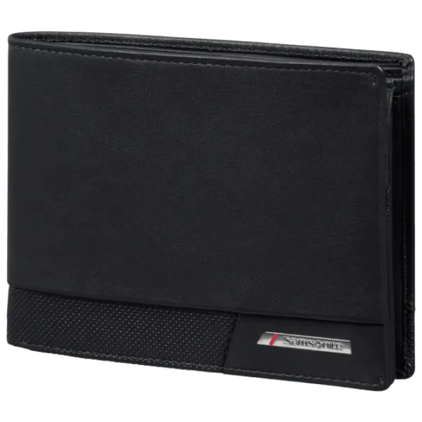 Кошелек для мужчин Samsonite PRO-DLX 6 Натуральная кожа / Черный photo 1