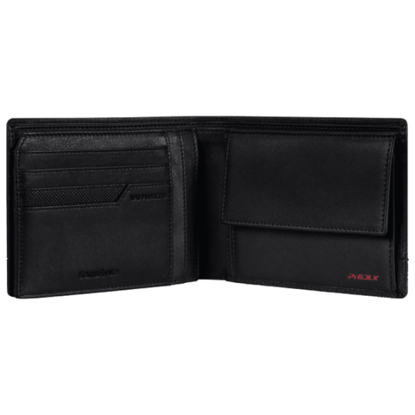 Кошелек для мужчин Samsonite PRO-DLX 6 Натуральная кожа / Черный photo 3