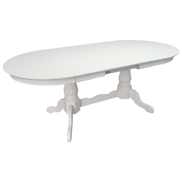 Set masă și scaune Evelin HV-33V/NV-10WP Ovală / Lemn / White photo 4