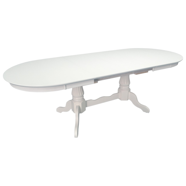 Set masă și scaune Evelin HV-33V/NV-10WP Ovală / Lemn / White photo 5