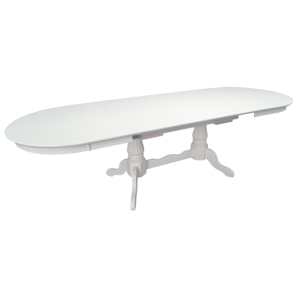 Set masă și scaune Evelin HV-33V/NV-10WP Ovală / Lemn / White photo 6