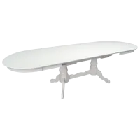 Set masă și scaune Evelin HV-33V/NV-10WP Ovală / Lemn / White photo 6