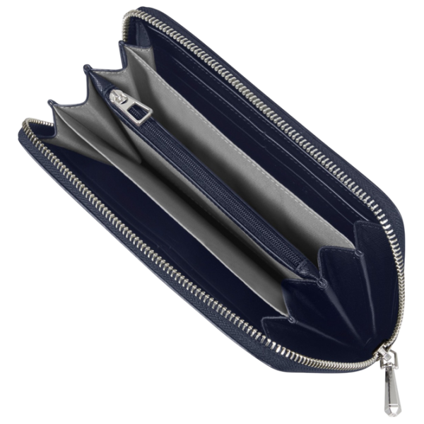 Portmoneu pentru femei Samsonite Zalia 3.0 SLG Piele naturală / Dark Blue photo 2 Portmoneu pentru femei Samsonite Zalia 3.0 SLG Piele naturală / Dark Blue photo 2